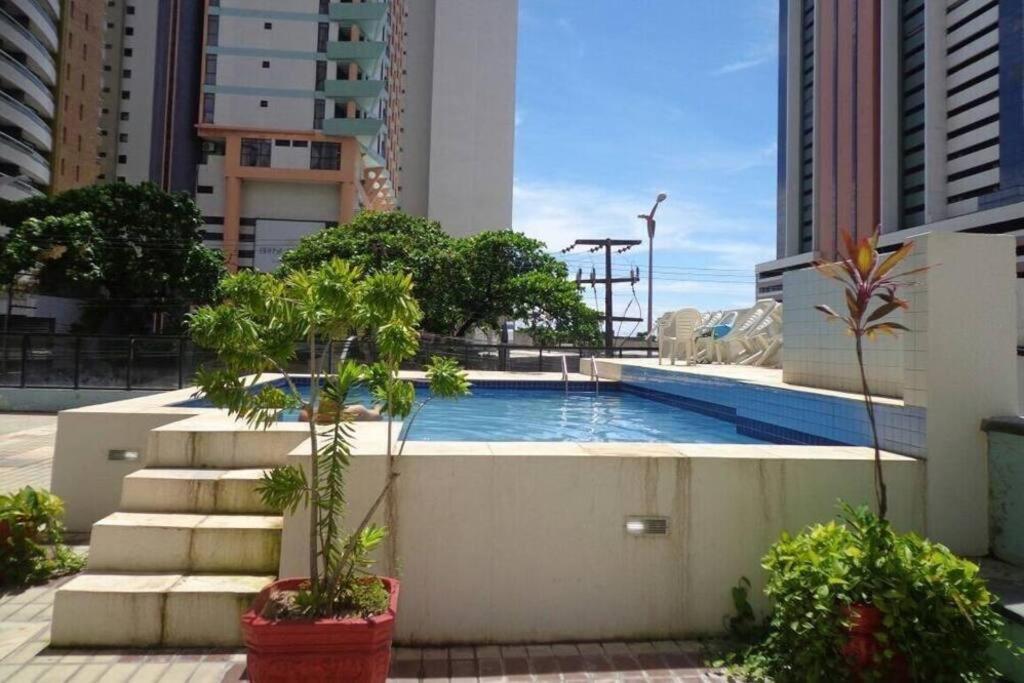 Flat Meireles Vista Mar Fortaleza  Exterior foto